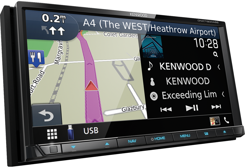 DNX7190DABS Garmin Navigation with Android Auto, DAB • KENWOOD UK