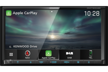 DNX7190DABS - Navitainer mit 17,7 cm WVGA-Monitor, Apple CarPlay, Android Auto und Digitalradio