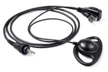 KHS-47 - Microphone with D-style Earpiece