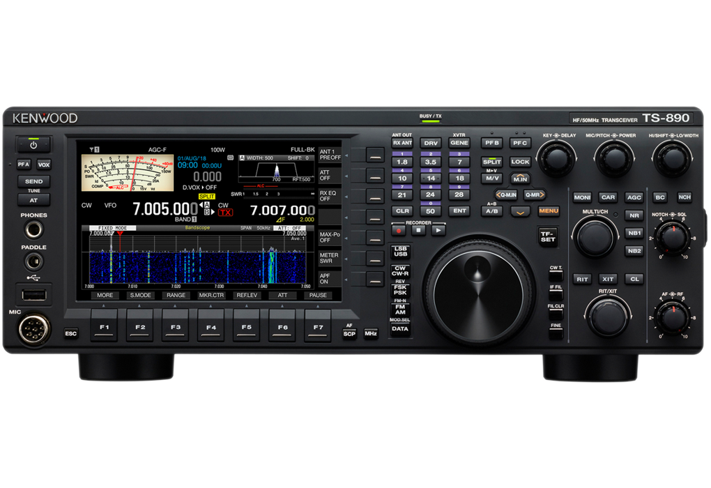 TS-890S HF/50MHz/70MHz transceiver • Kenwood Comms