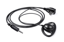 KHS-49 - D-Bügel Ohrhörer-Mikrofon mit PTT