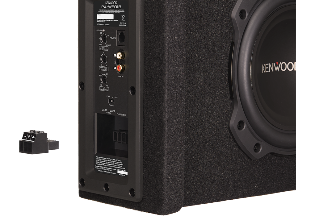 Subs & Component Speakers • PAW801B Features • KENWOOD UK
