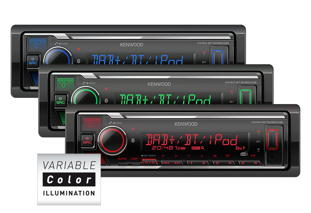 Bluetooth Receivers • KMMBT506DAB Features • KENWOOD Europe