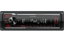 KMM-BT206 - Autoradio média numérique avec Bluetooth intégrée, compatible Spotify et Amazon Alexa. 1 sortie RCA (2,5V).