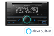 DPX-7200DAB - 2-DIN CD/USB-Receiver mit Bluetooth, Digitalradio DAB+, Spotify & Amazon Alexa Control