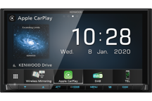 DMX8020DABS - 17,7 cm Digital Media AV-Receiver mit Wireless CarPlay, Android Auto, Bluetooth & DAB+ Radio