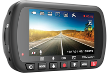 DRV-A201 - Full HD DashCam met geïntegreerde 2.7 LCD, GPS & G-sensor