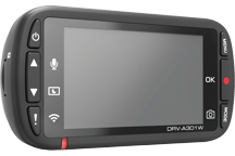 DRV-A301W - Full HD DashCam met geïntegreerde 2.7 LCD, Wireless Link, GPS & G-sensor