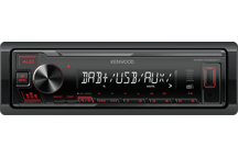 KMM-DAB307 - Autoradio média numérique - Radio numérique DAB+ intégrée. 1 sortie RCA (2,5V).