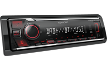 KMM-BT407DAB - Autoradio média numérique avec Bluetooth et radio numérique DAB+ intégrés. Compatible Spotify.