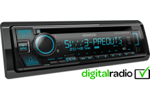 KDC-BT960DAB - CD/USB Receiver con Digital radio DAB+, Bluetooth technology  e assistente vocale Amazon Alexa .