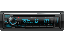 KDC-BT760DAB - Odbiornik CD/USB z cyfrowym radiem DAB+, technologią Bluetooth i usługą głosową Amazon Alexa.