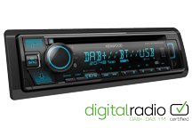 KDC-BT560DAB - CD/USB Receiver with Digital radio DAB+, Bluetooth technology & Amazon Alexa voice service.