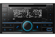 Kenwood CD 1din aux in mp3 usb autoradio pour Ford Ka Jusqu'à 2008 argent métallisé 