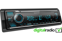 KMM-BT508DAB - Digital Media Receiver with Digital radio DAB+, Bluetooth technology & Amazon Alexa voice service.
