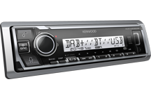 KMR-M508DAB - Marine Digital Media Receiver with Digital radio DAB+, Bluetooth technology & Amazon Alexa voice service.