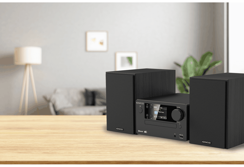 Premium Hi-Fi Systemen • M-725DAB-B Kenmerken • KENWOOD Belgium