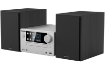 M-725DAB-S - Système Micro HiFi avec lecteur CD, USB, DAB+ et diffusion audio Bluetooth