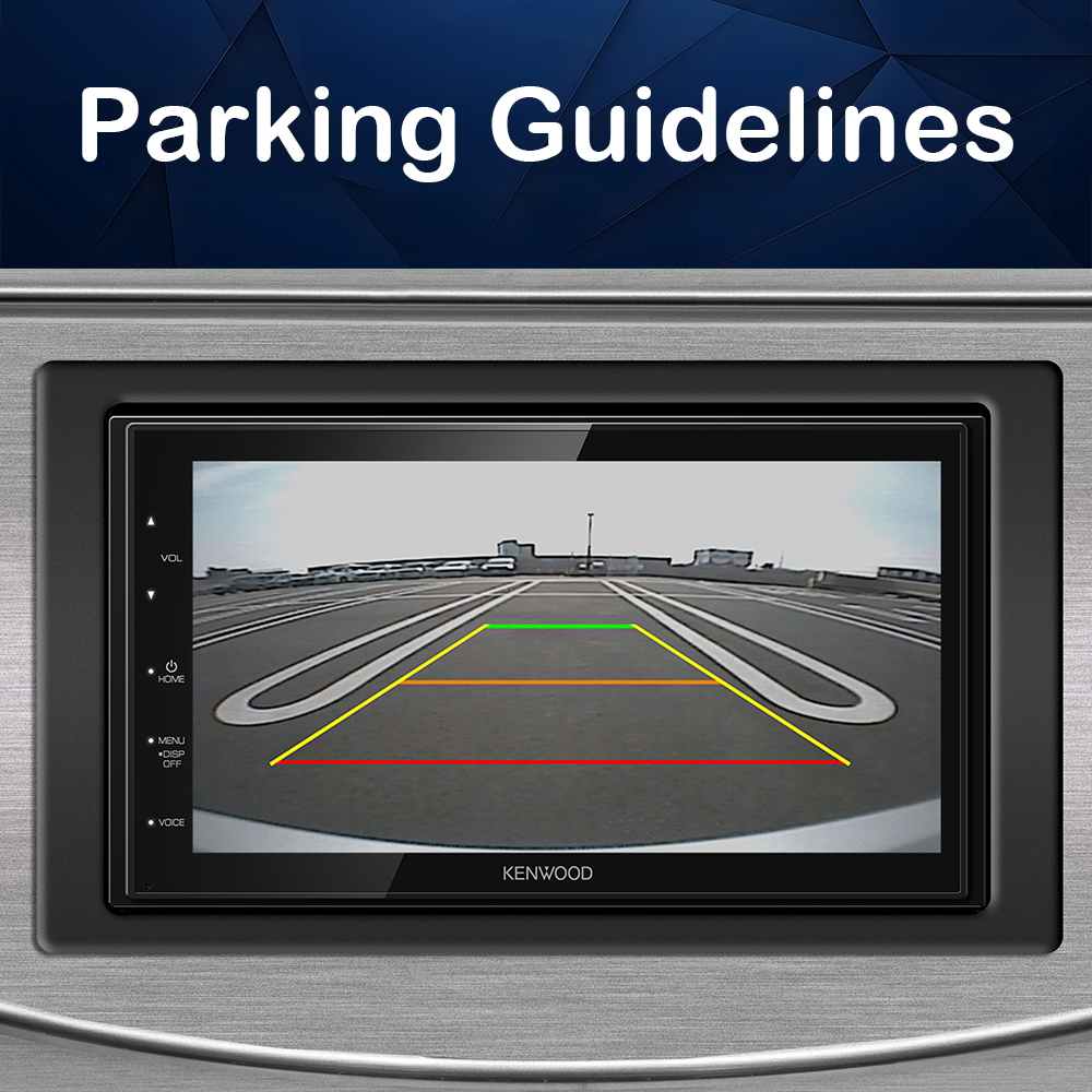 Rear View Camera Input with Parking Guidelines