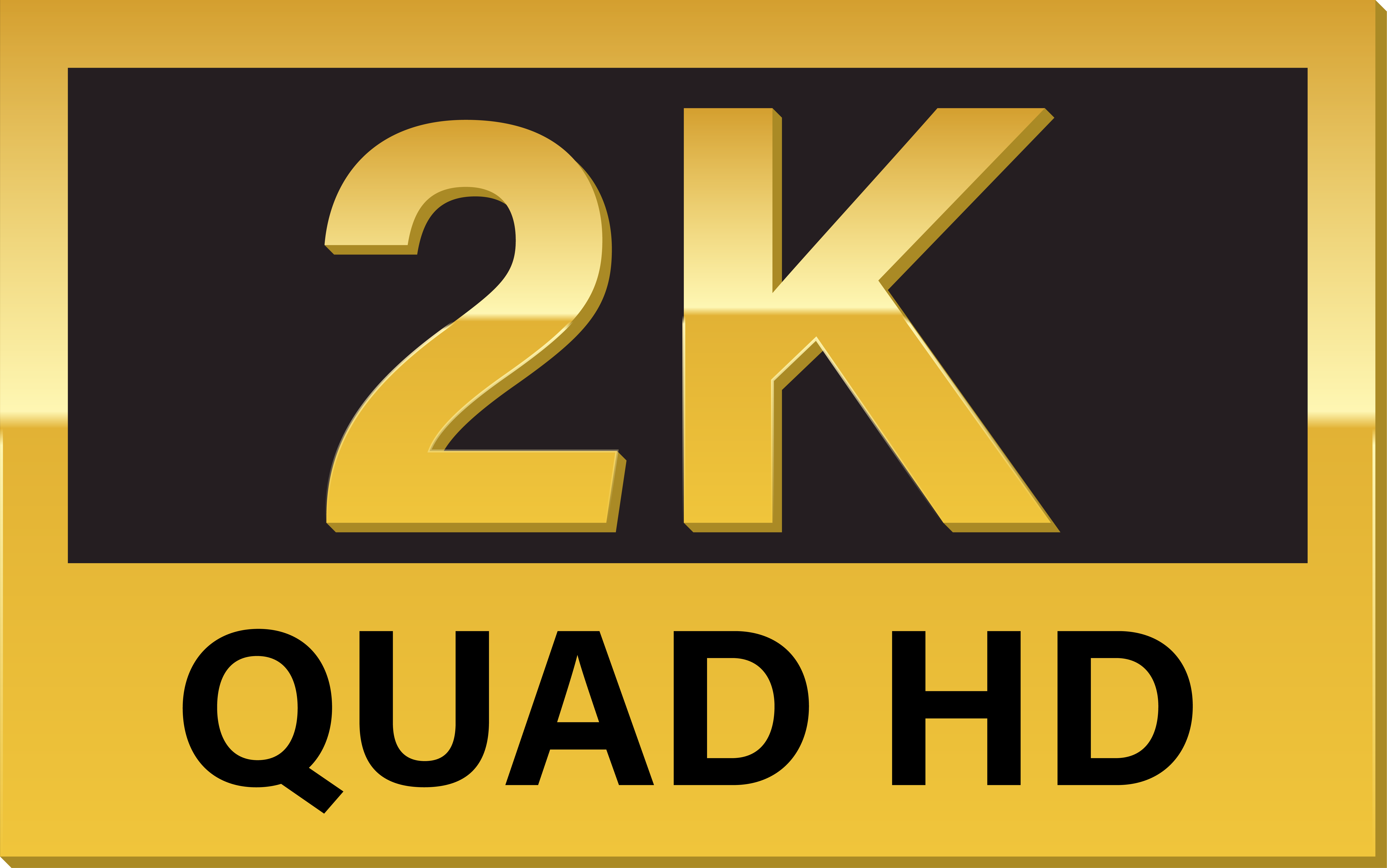 2K recording resolution icon