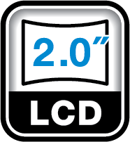 2.7 inch LCD screen icon