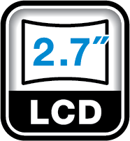 2.7inch LCD icon