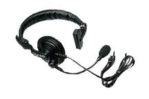KHS-7 - Einseitiger Kopfhörer mit Schwanenhalsmikrofon