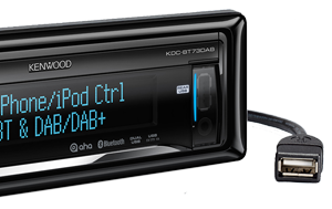 Dual USB KDC-BT73DAB