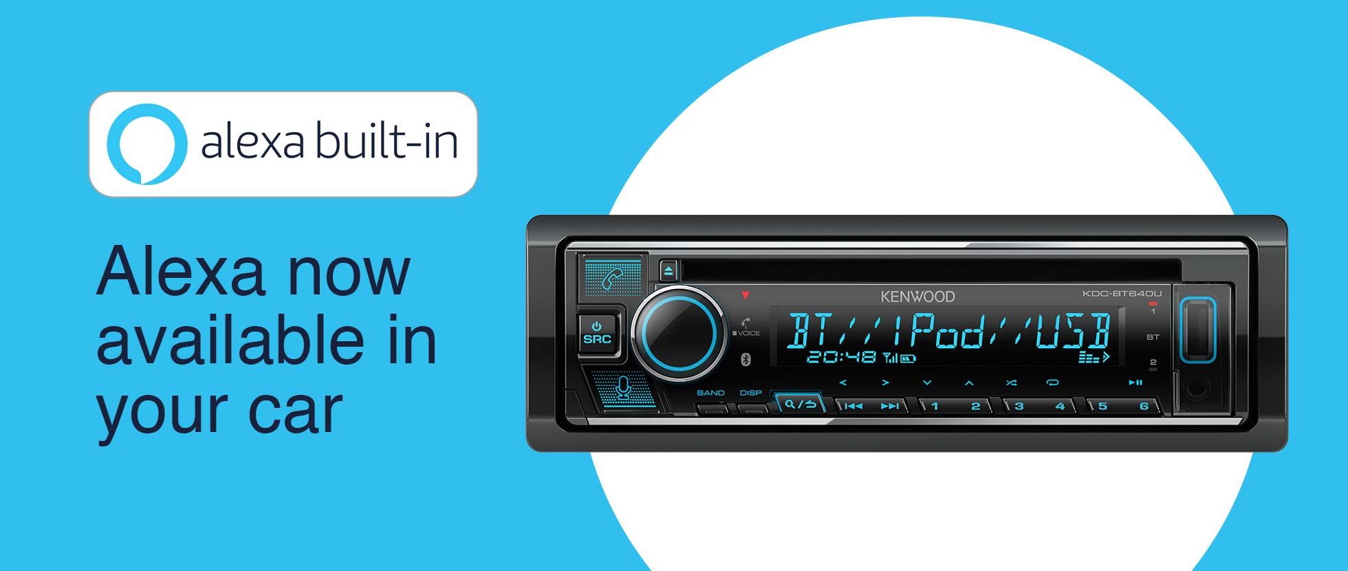 Car Stereo's with builtin Amazon Alexa • KENWOOD UK