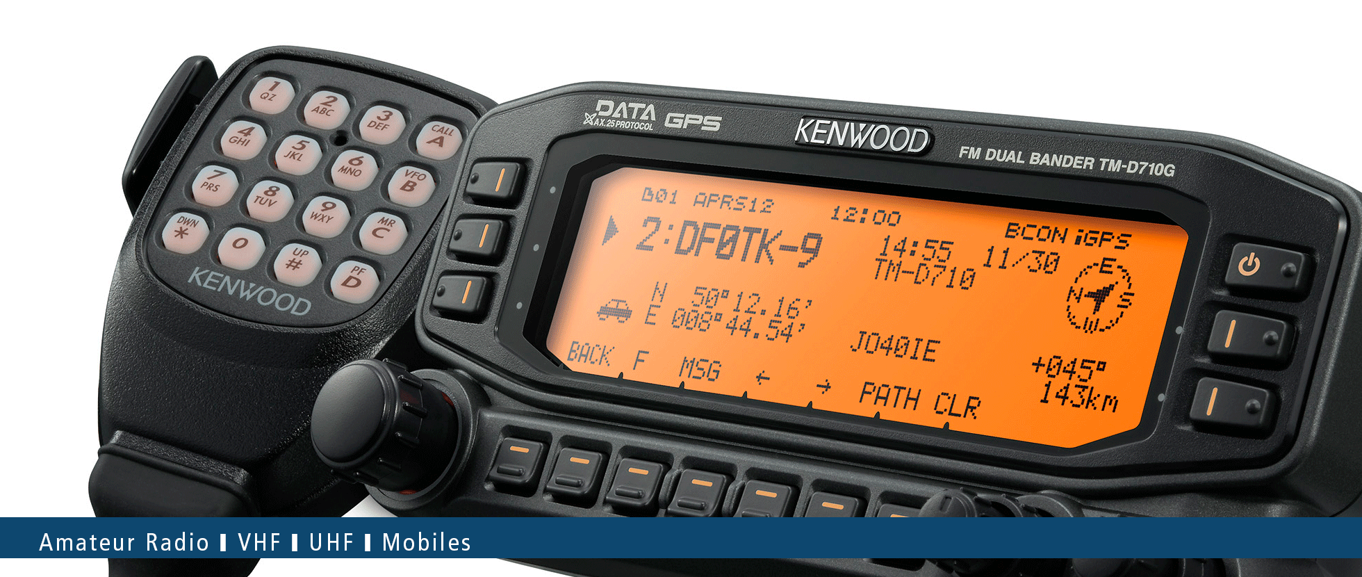 Mobiles • TM-D710GE Features • Kenwood Comms