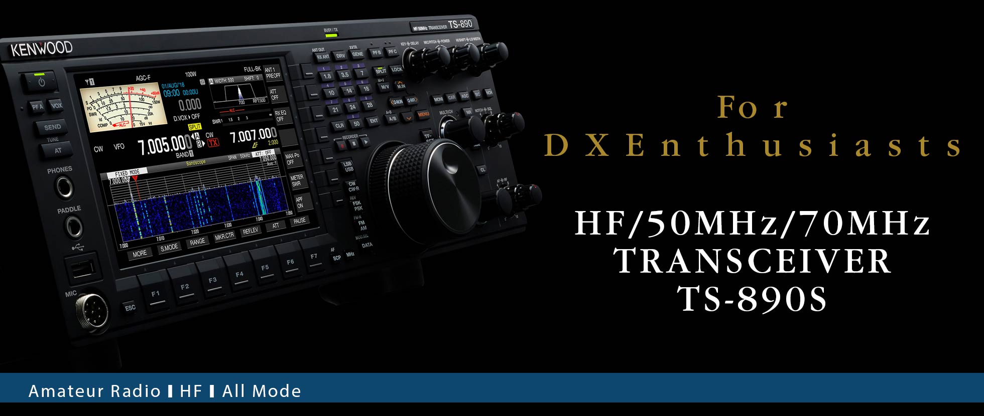 HF / All Mode • TS-2000X Features • Kenwood Comms